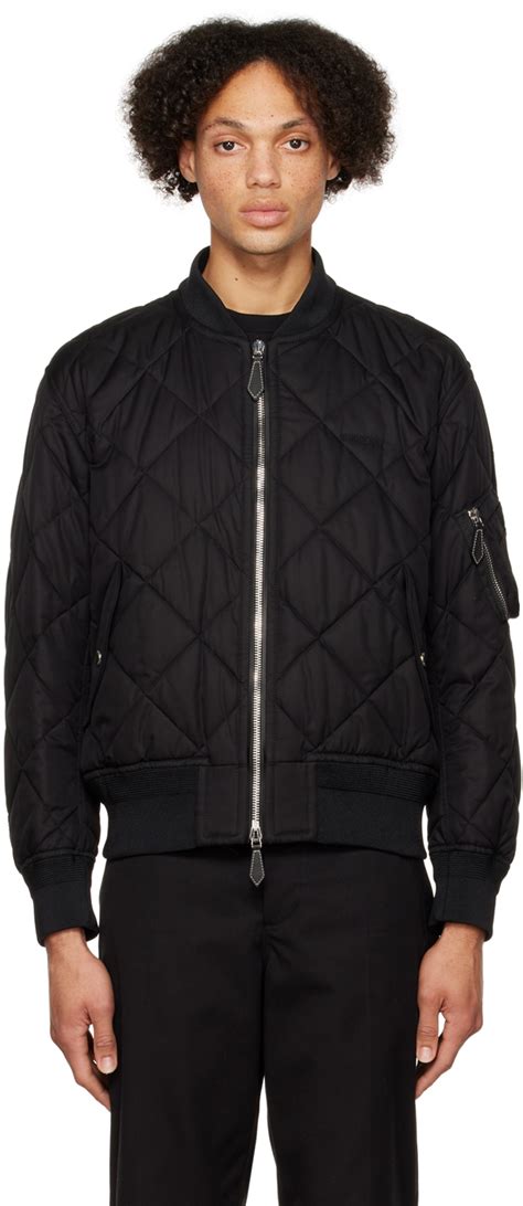 burberry quilted bomber jacket|burberry bomber jacket sale.